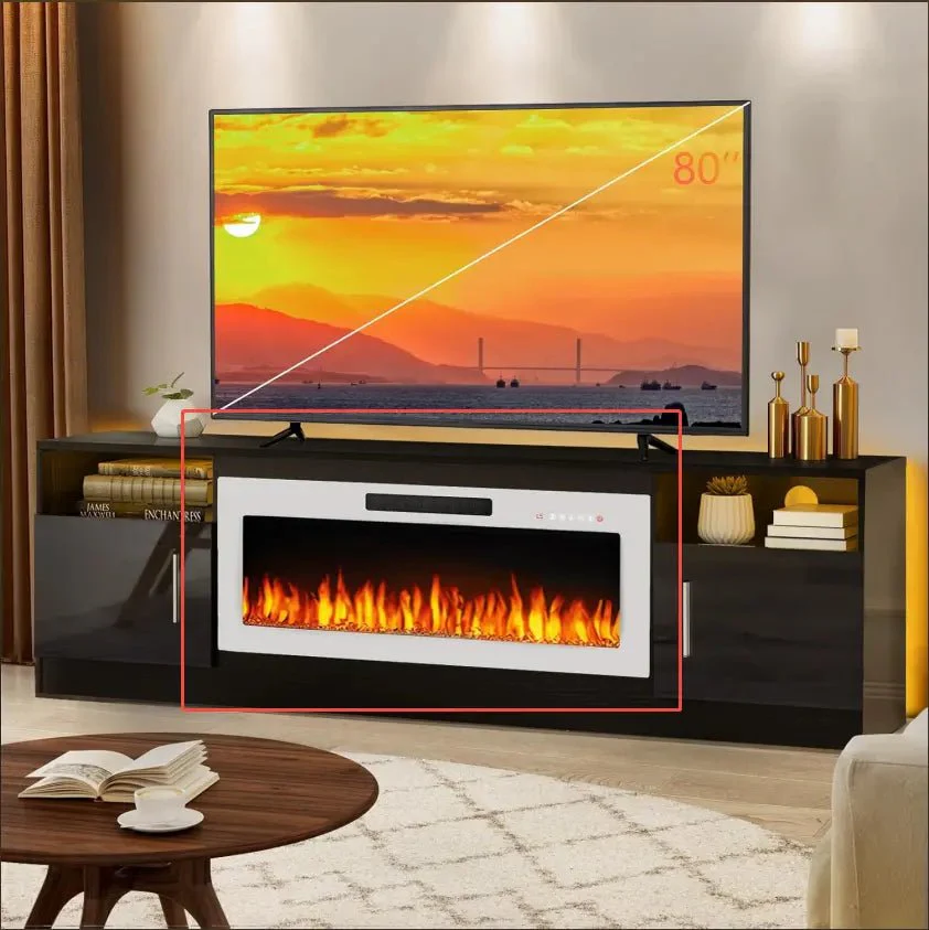 36 inch Fireplace(For 70“ Fireplace TV Stand) - Image 2
