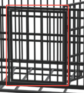 Accessory for 48/38 inch Heavy Duty Indestructible Metal Dog Crate - Image 2