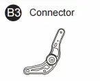 Angle adjuster and Plastic cover for Vitesse Gaming Chair VGC01 - Image 3
