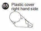 Angle adjuster and Plastic cover for Vitesse Gaming Chair VGC01 - Image 4