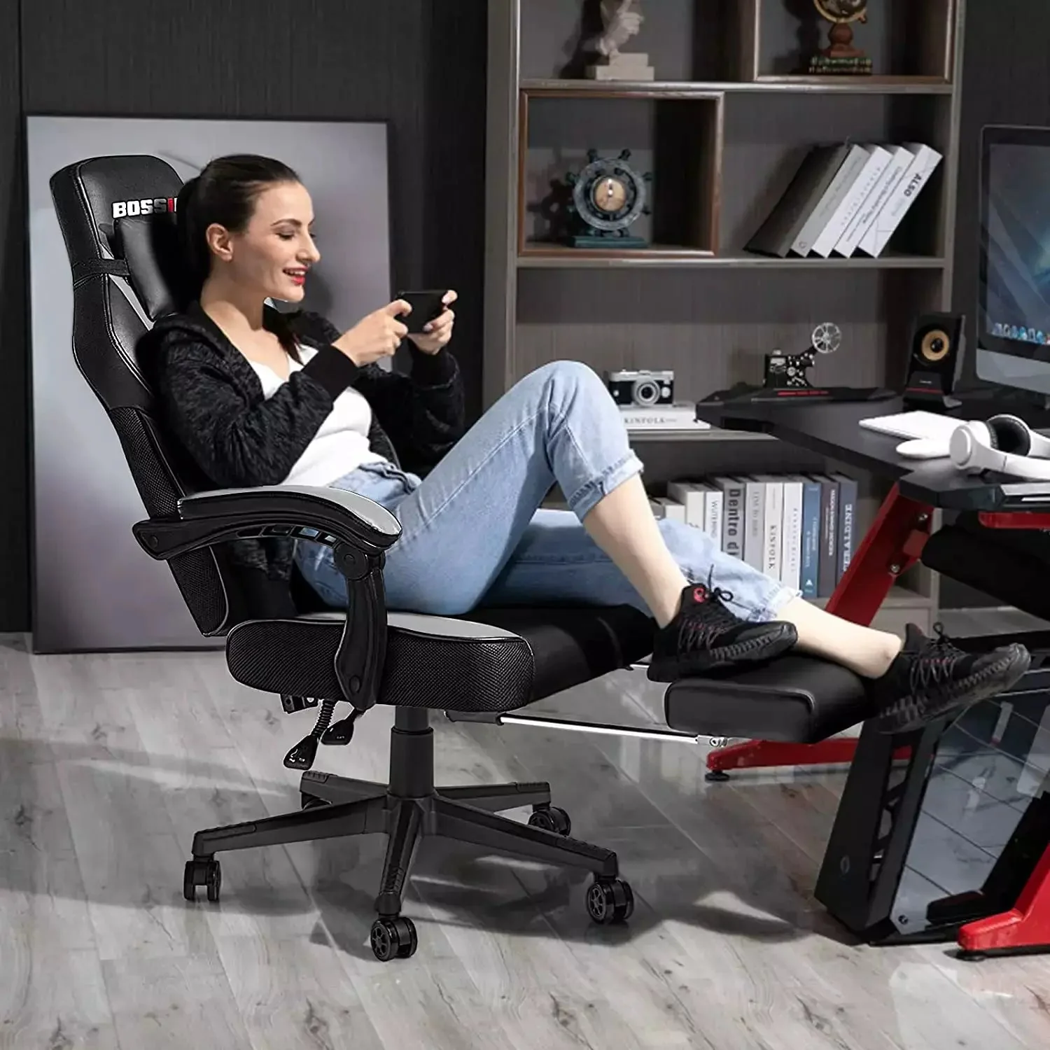 BOSSIN Big and Tall Heavy Duty PC Gaming Chair, Design for Big Guy BGC01 - Image 16