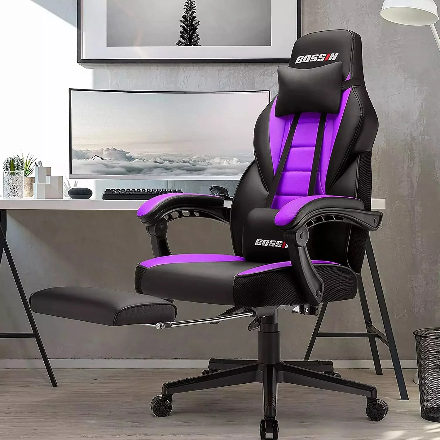 BOSSIN Big and Tall Heavy Duty PC Gaming Chair, Design for Big Guy BGC01 - Image 19