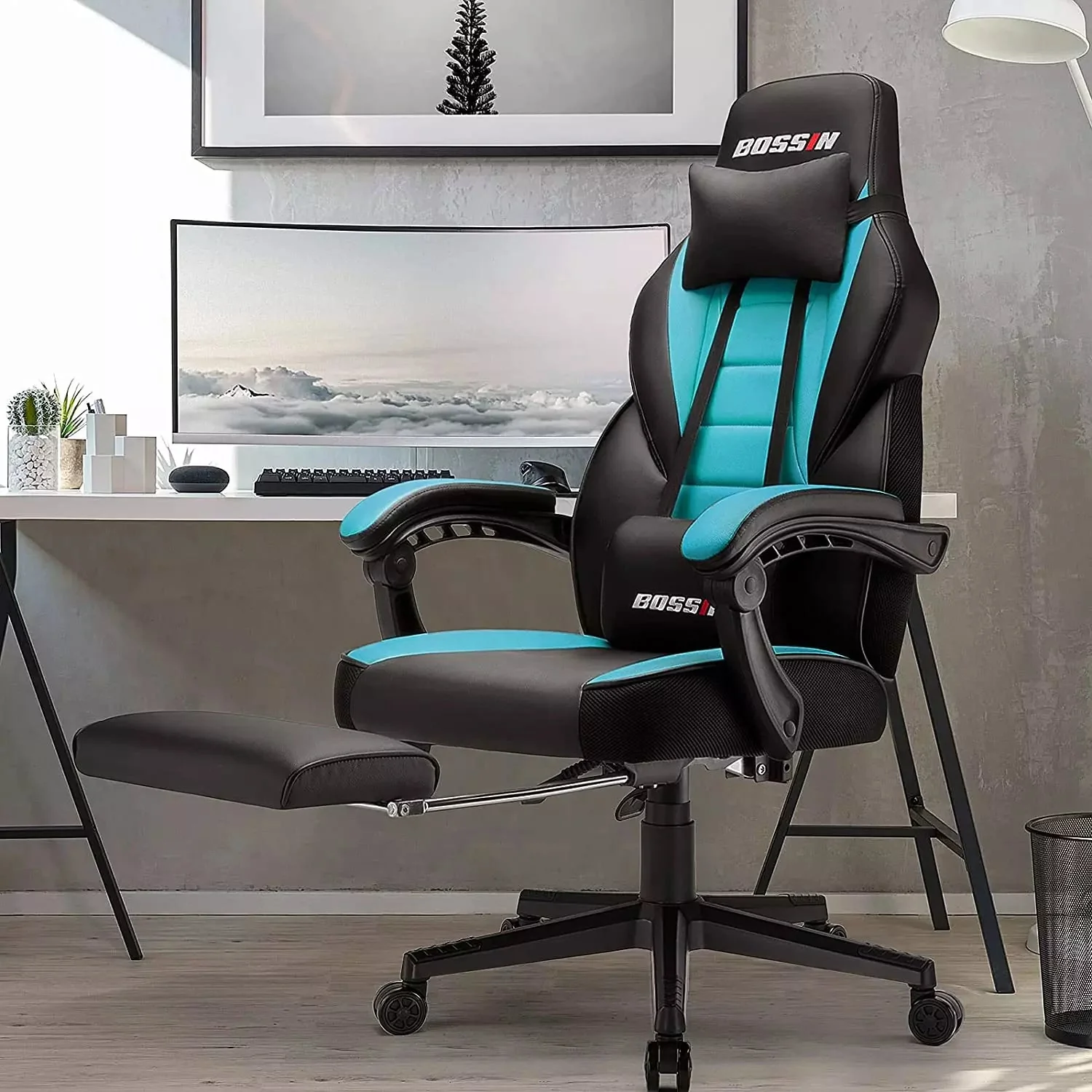 BOSSIN Big and Tall Heavy Duty PC Gaming Chair, Design for Big Guy BGC01 - Image 27