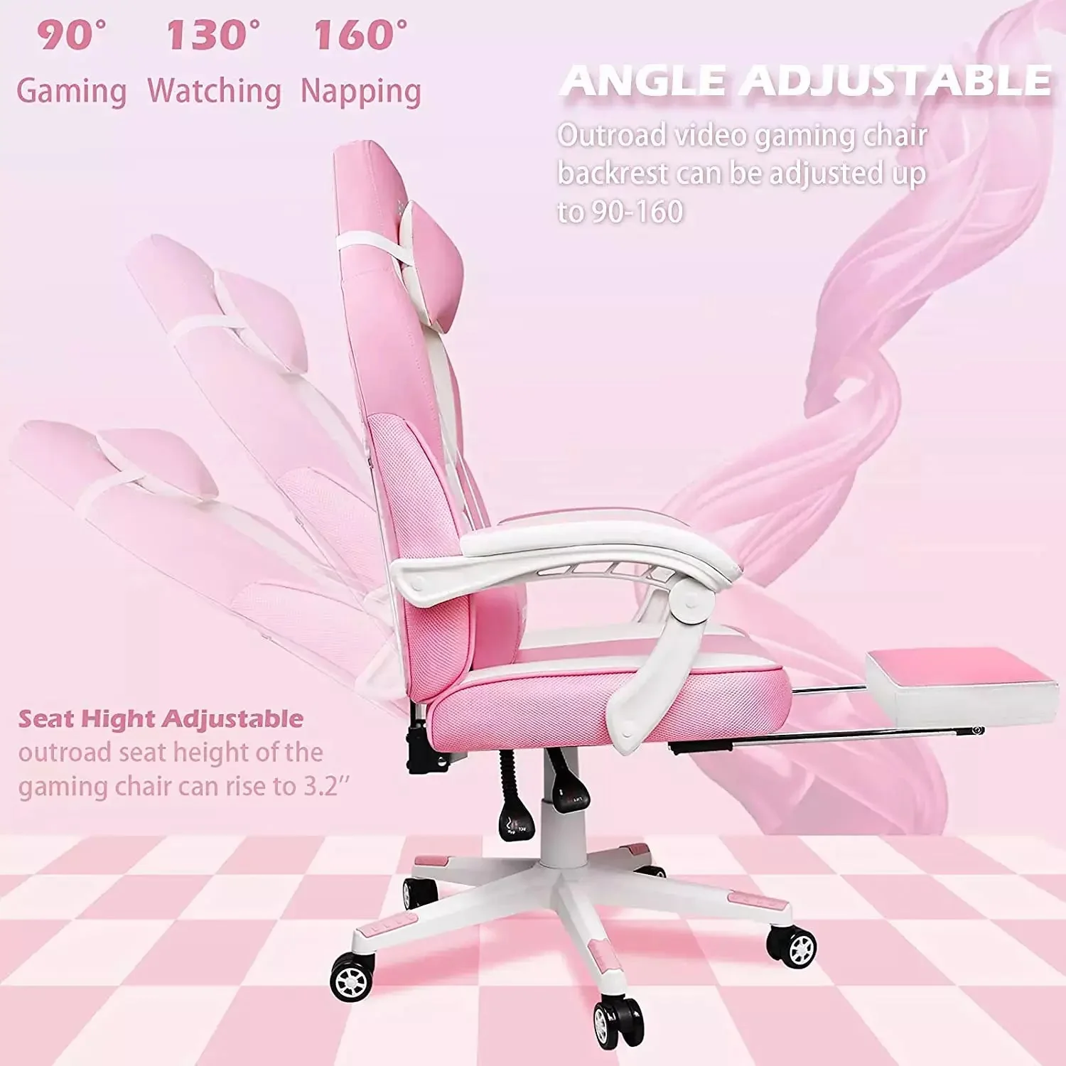 BOSSIN Big and Tall Heavy Duty PC Gaming Chair, Design for Big Guy BGC01 - Image 45