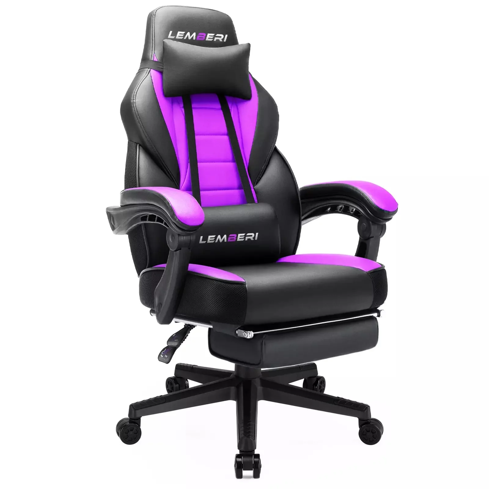 LEMBERI Big and Tall Heavy Duty PC Gaming Chair, Design for Big Guy LGC01 - Image 24