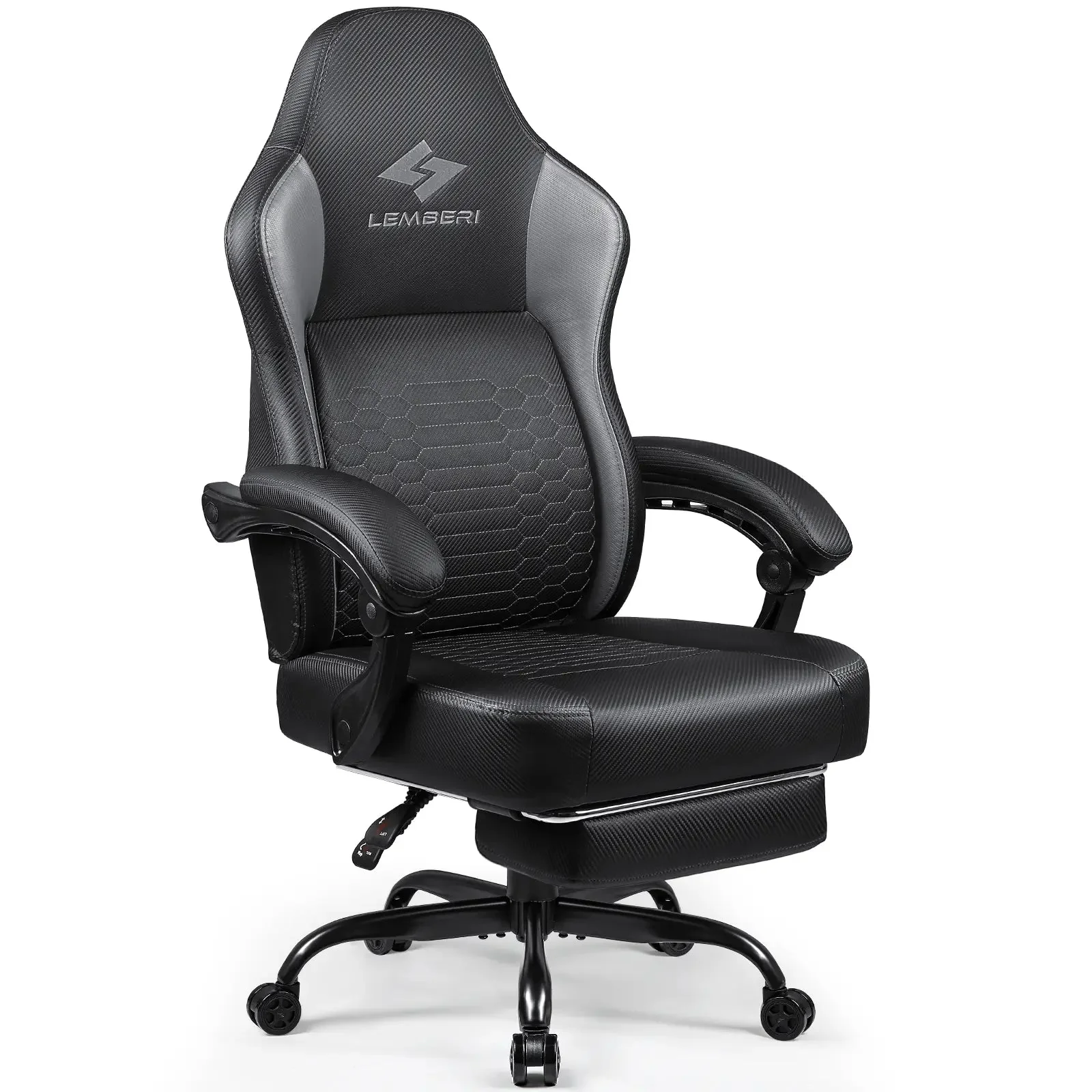 LEMBERI Big and Tall Gaming Chair 400lb Capacity,Gamer Chairs for Adults LGC02 - Image 8