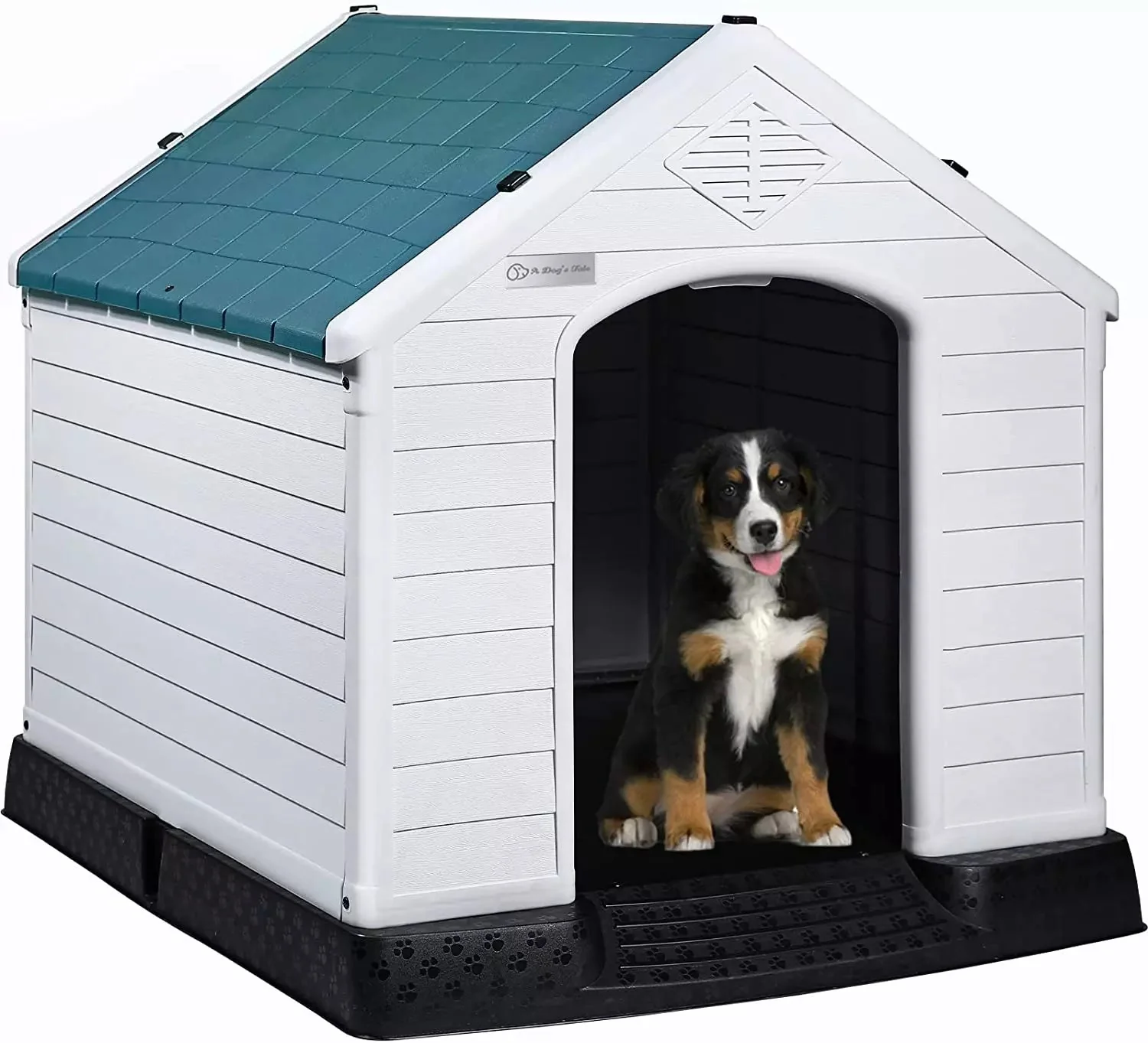 LEMBERI Indoor/Outdoor Durable Dog House with Air Vents and Elevated Floor DH01 - Image 32