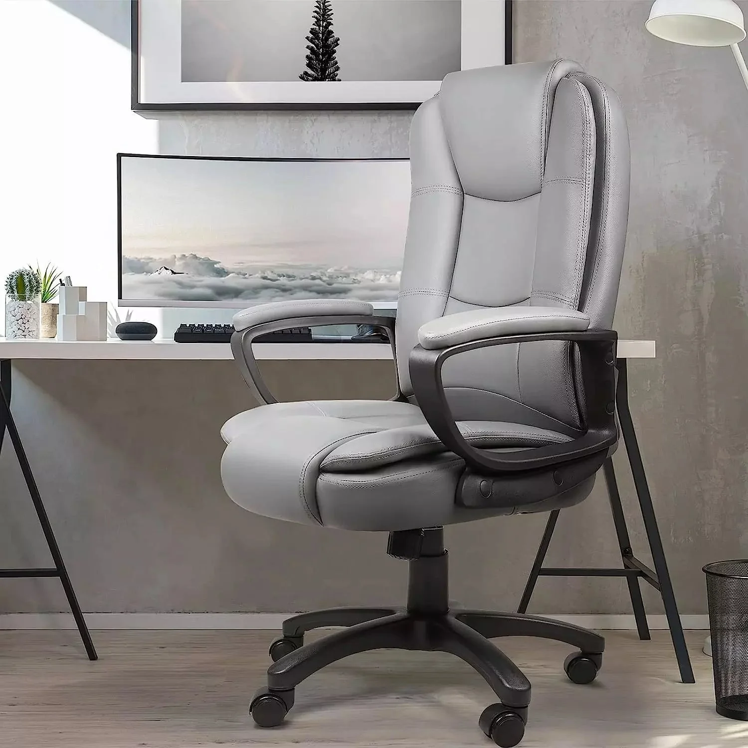 OFIKA High Back Heavy Duty Executive Leather Office Chair, 400LBS 8Hours, OFC01 - Image 27