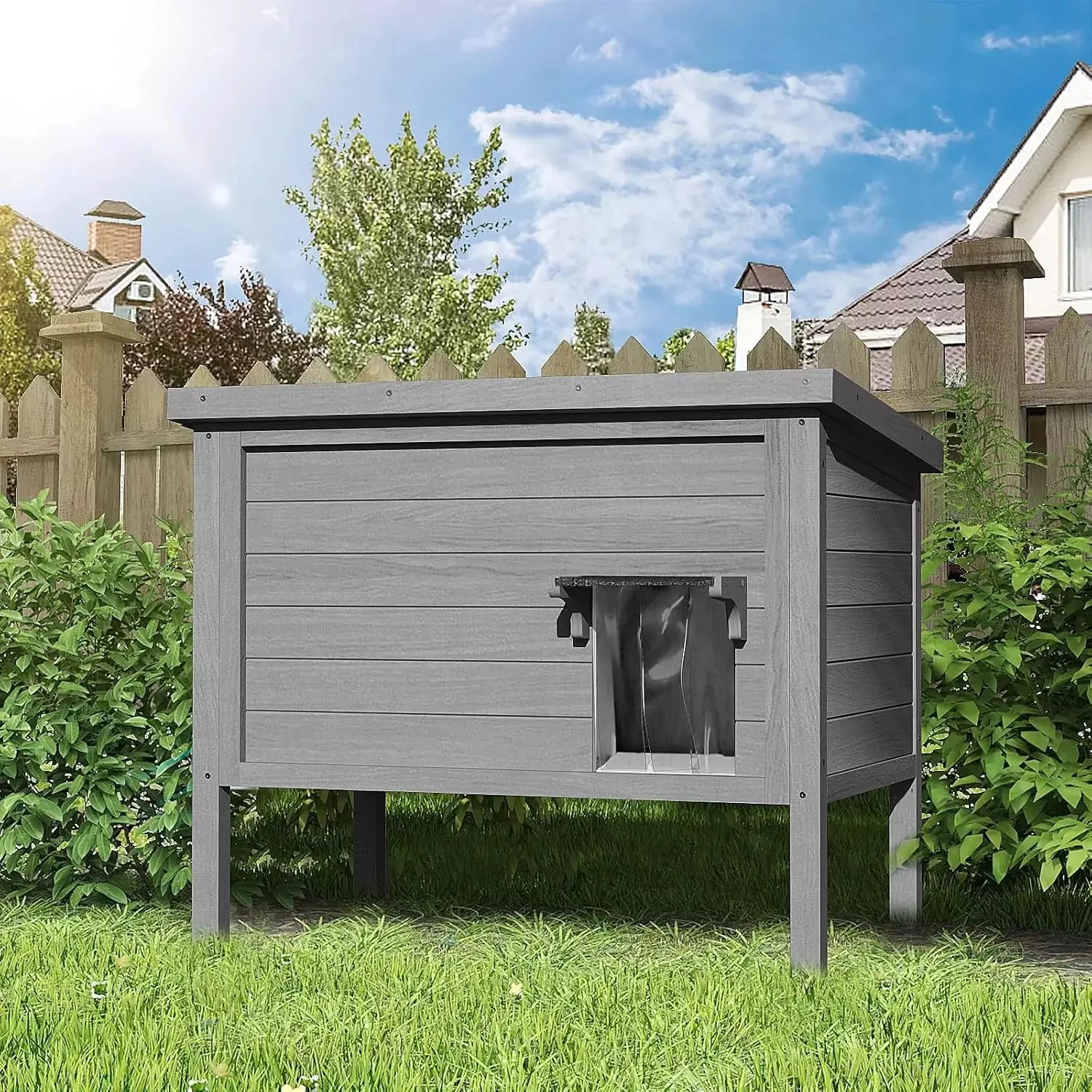 Outdoor Cat House Feral Cat-Shelter