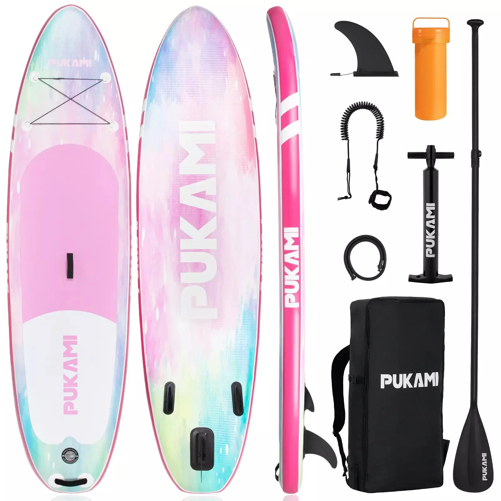 WALEAF 10'6" Inflatable Stand Up Paddle Board with Premium SUP Paddle Board - Image 8