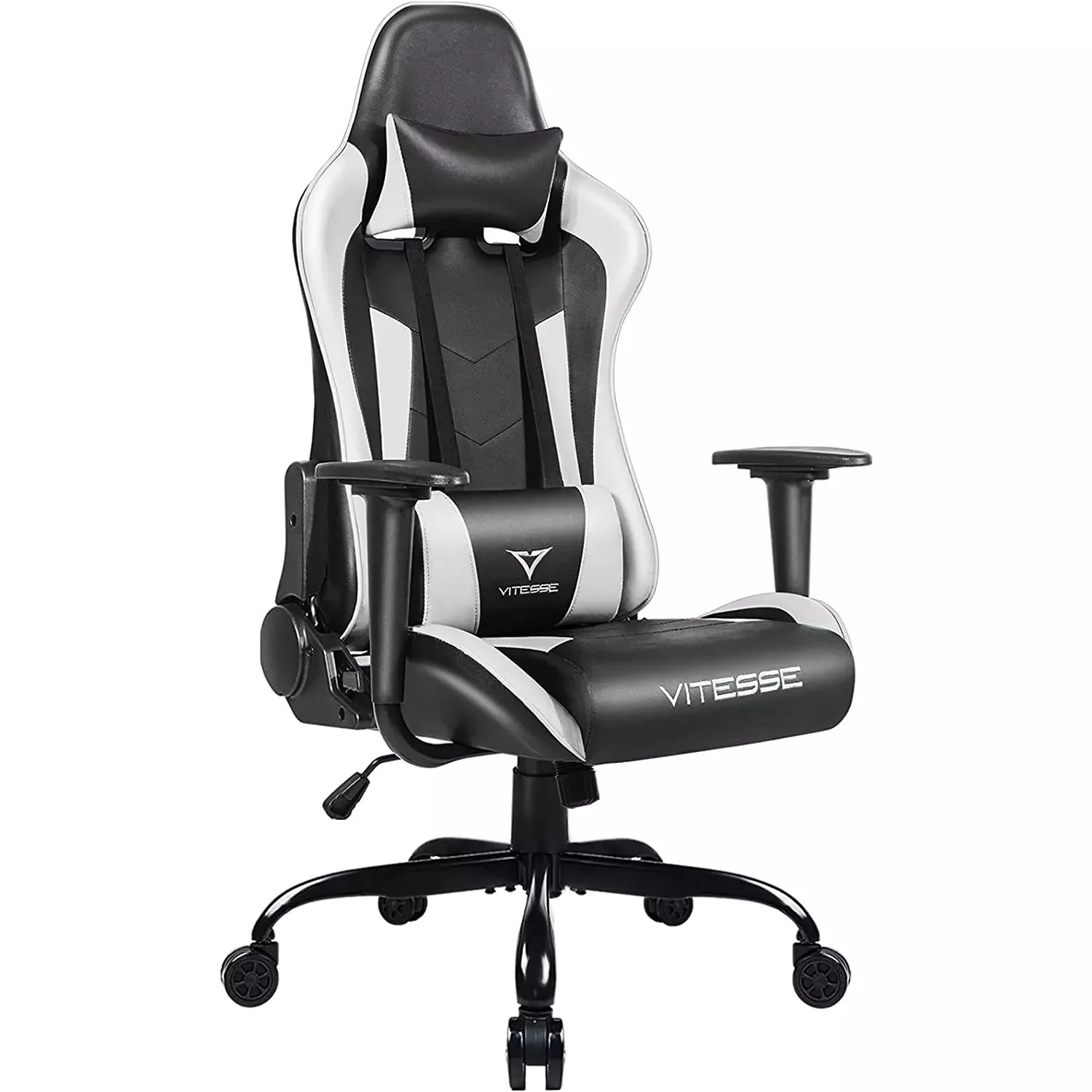 VITESSE Ergonomic Leather Gaming Chair, Reclining PC Gaming Chair VGC01 - Image 34