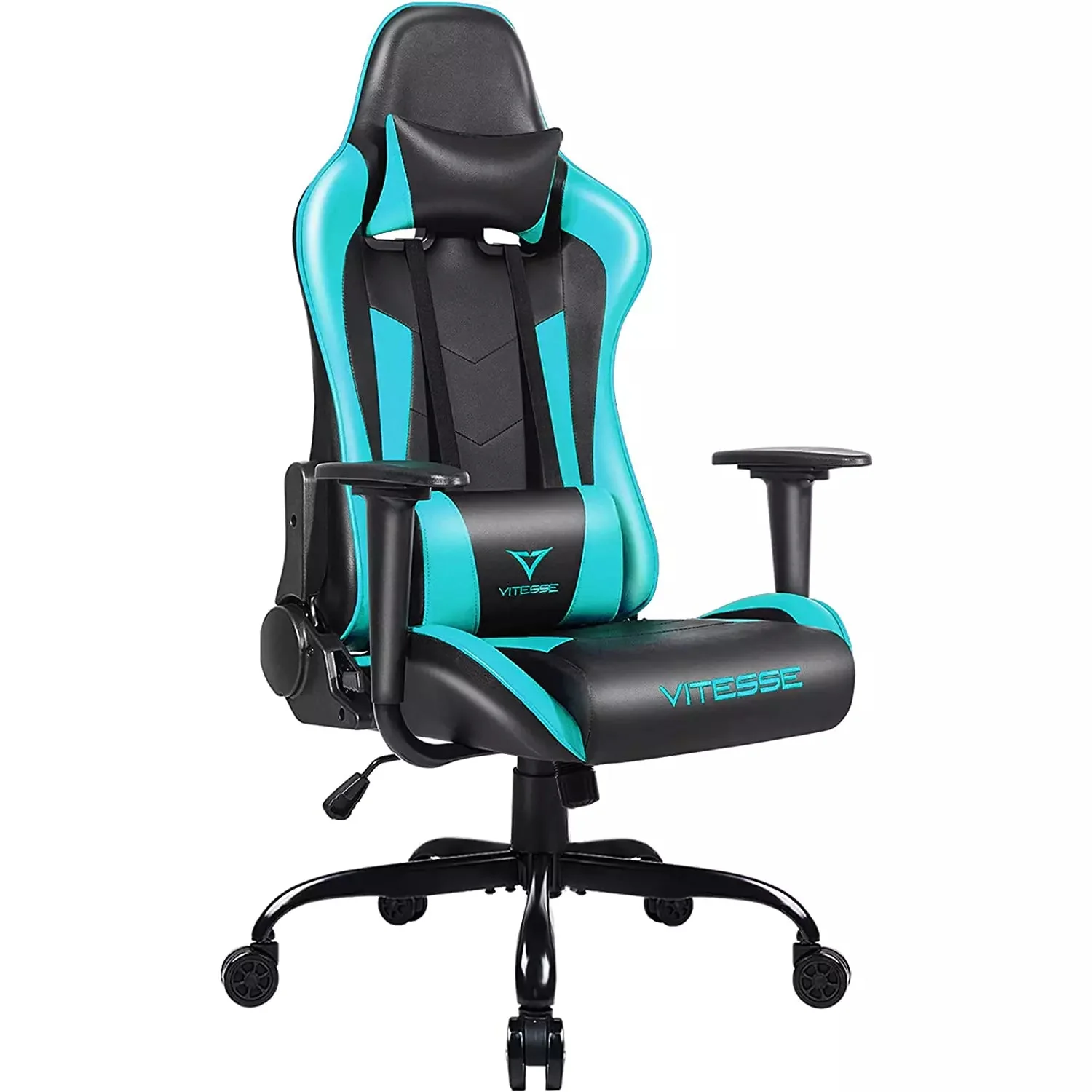VITESSE Ergonomic Leather Gaming Chair, Reclining PC Gaming Chair VGC01 - Image 43