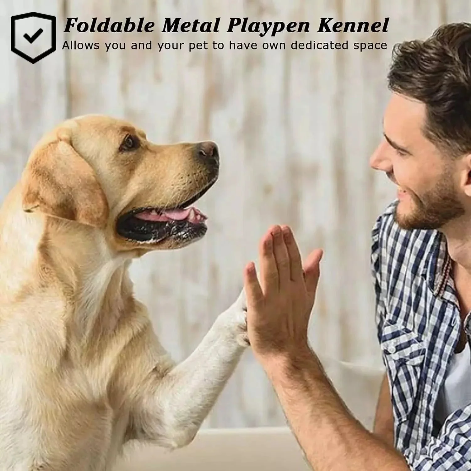 Vitesse Heavy Duty Metal Dog Playpen for Outdoor - Image 7