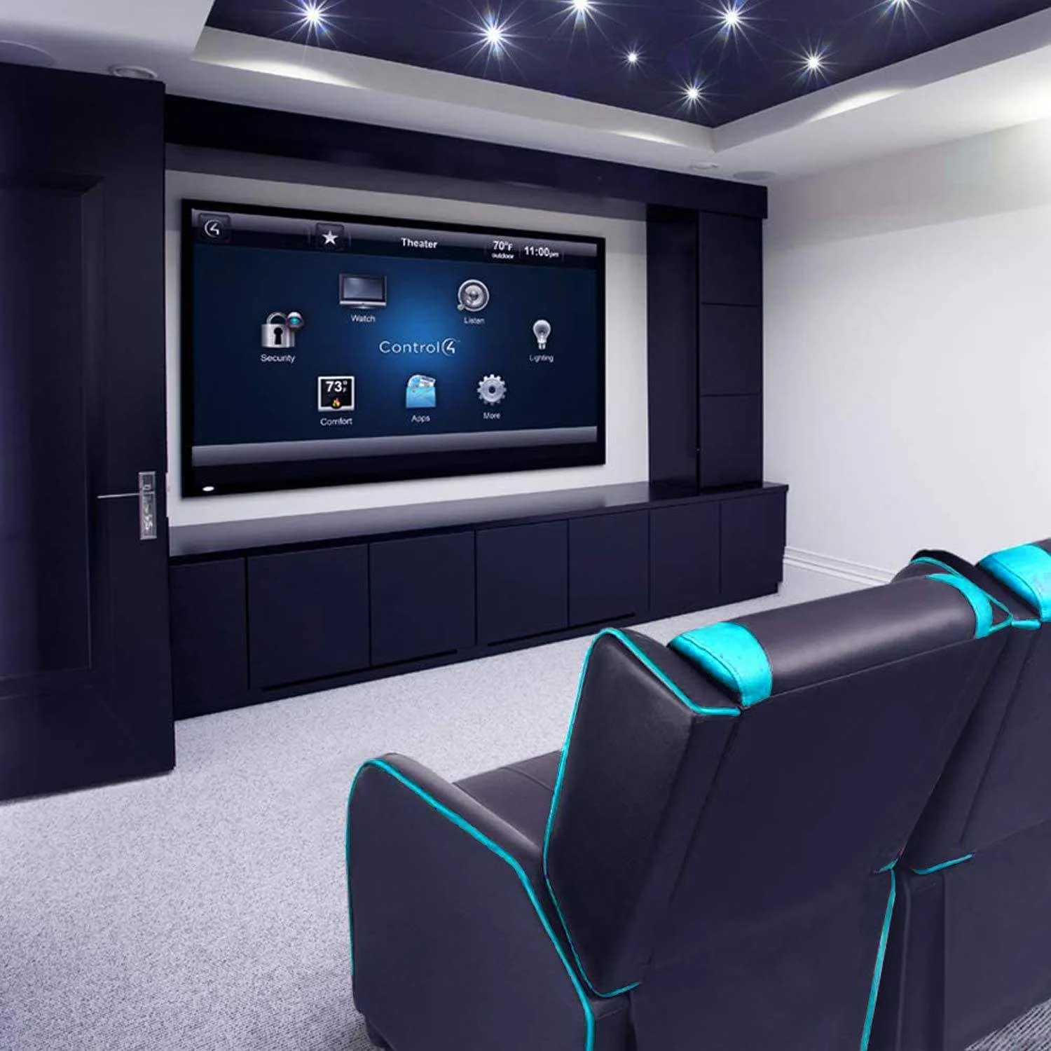 VITESSE Racing Style Single Gaming Recliner & Sofa, Theater Seat VGR02 - Image 38
