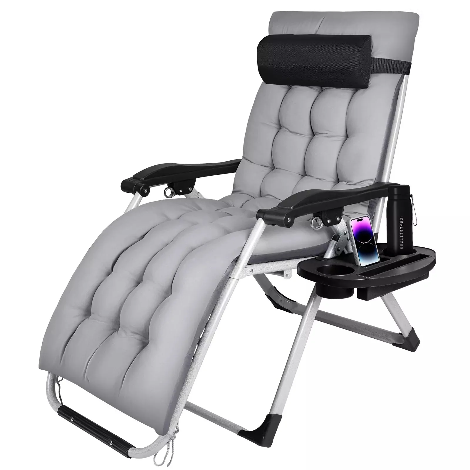 WALEAF Adjustable Folding Reclining Lounge Chair