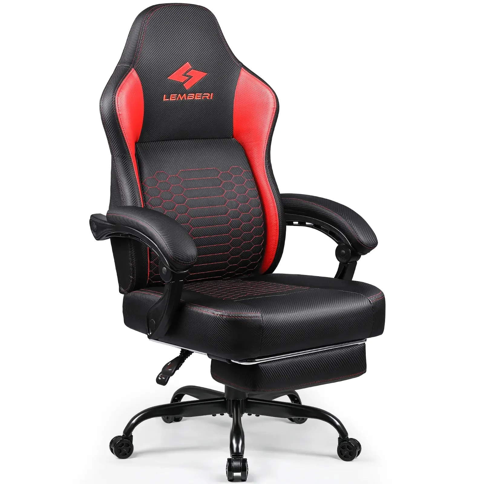 WALEAF Big and Tall Gaming Chair 400lb Capacity,Gamer Chairs for Adults