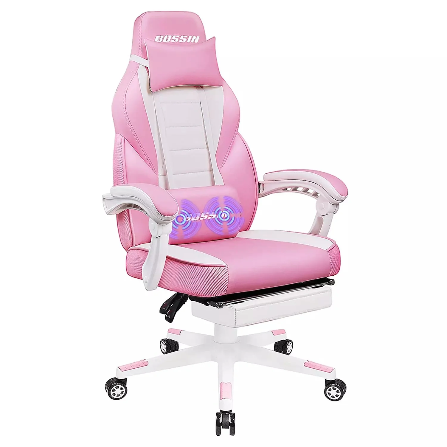 BOSSIN Big and Tall Heavy Duty PC Gaming Chair, Ergonomic Video Game Chairs with Footrest - Image 32