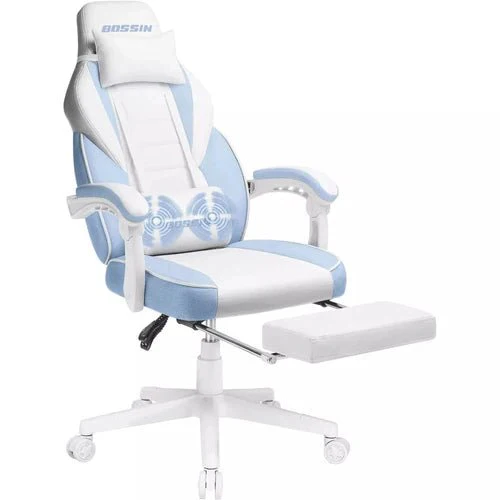 WALEAF Big and Tall Heavy Duty PC Gaming Chair, Ergonomic Video Game Chairs with Footrest - Image 50