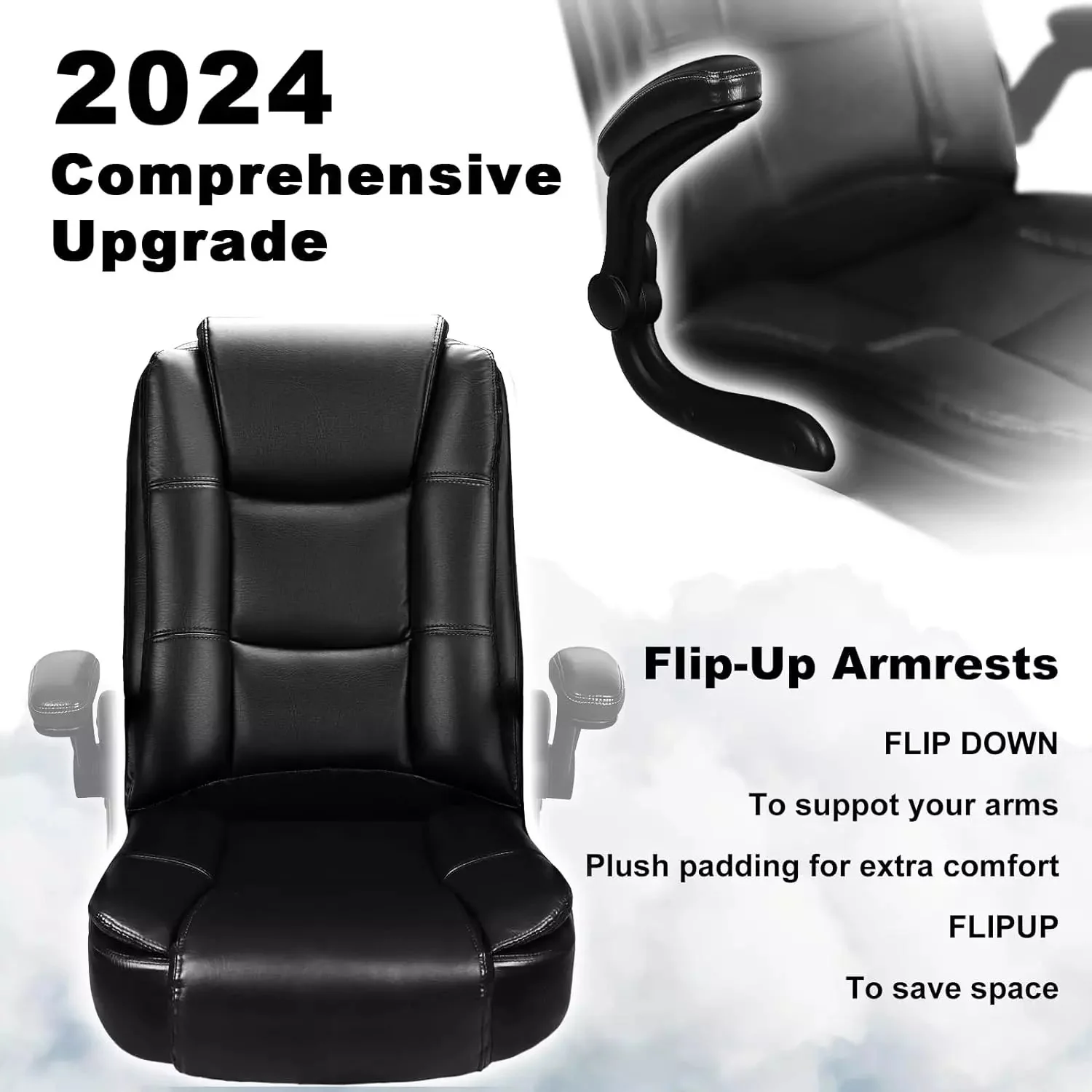 VITESSE Big and Tall Office Chair Computer Desk Chair - Image 2