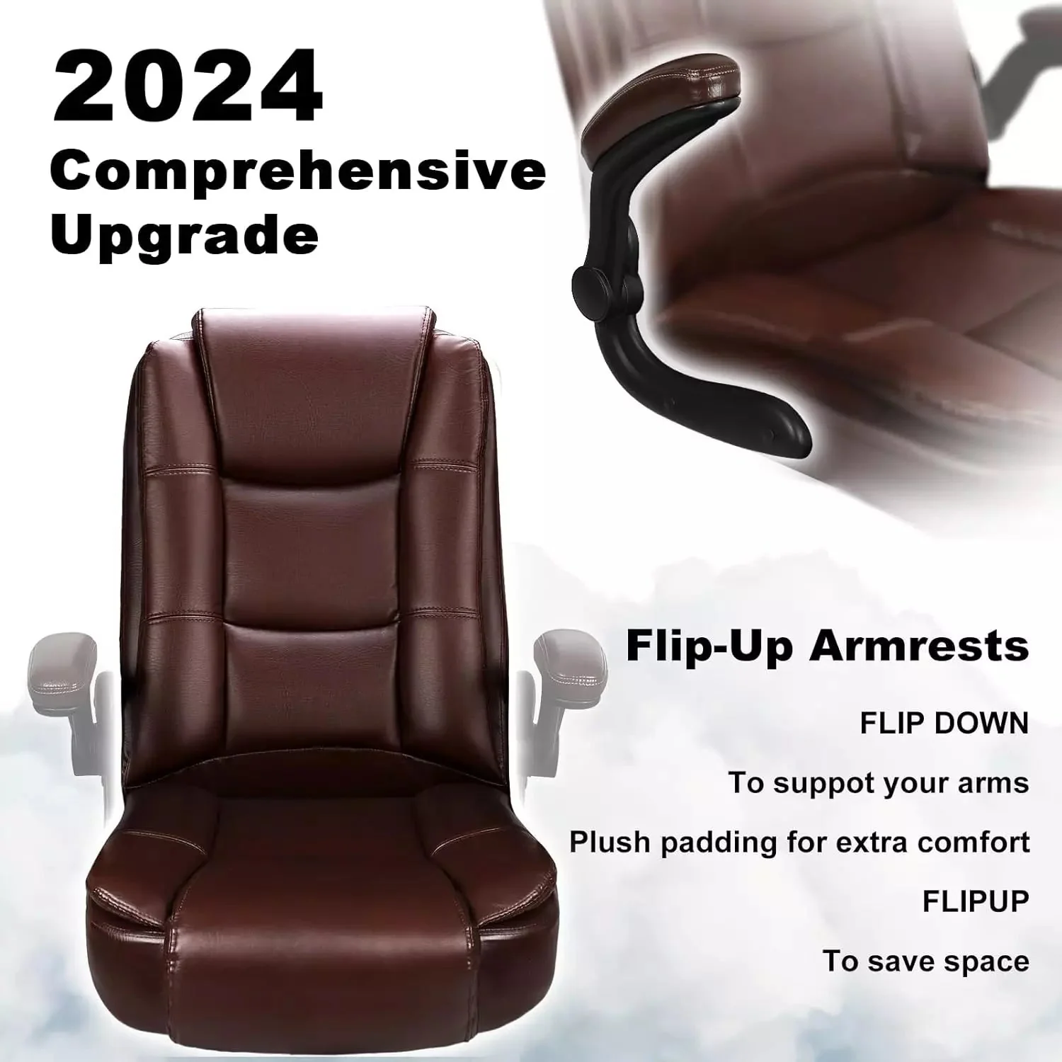 VITESSE Big and Tall Office Chair Computer Desk Chair - Image 8