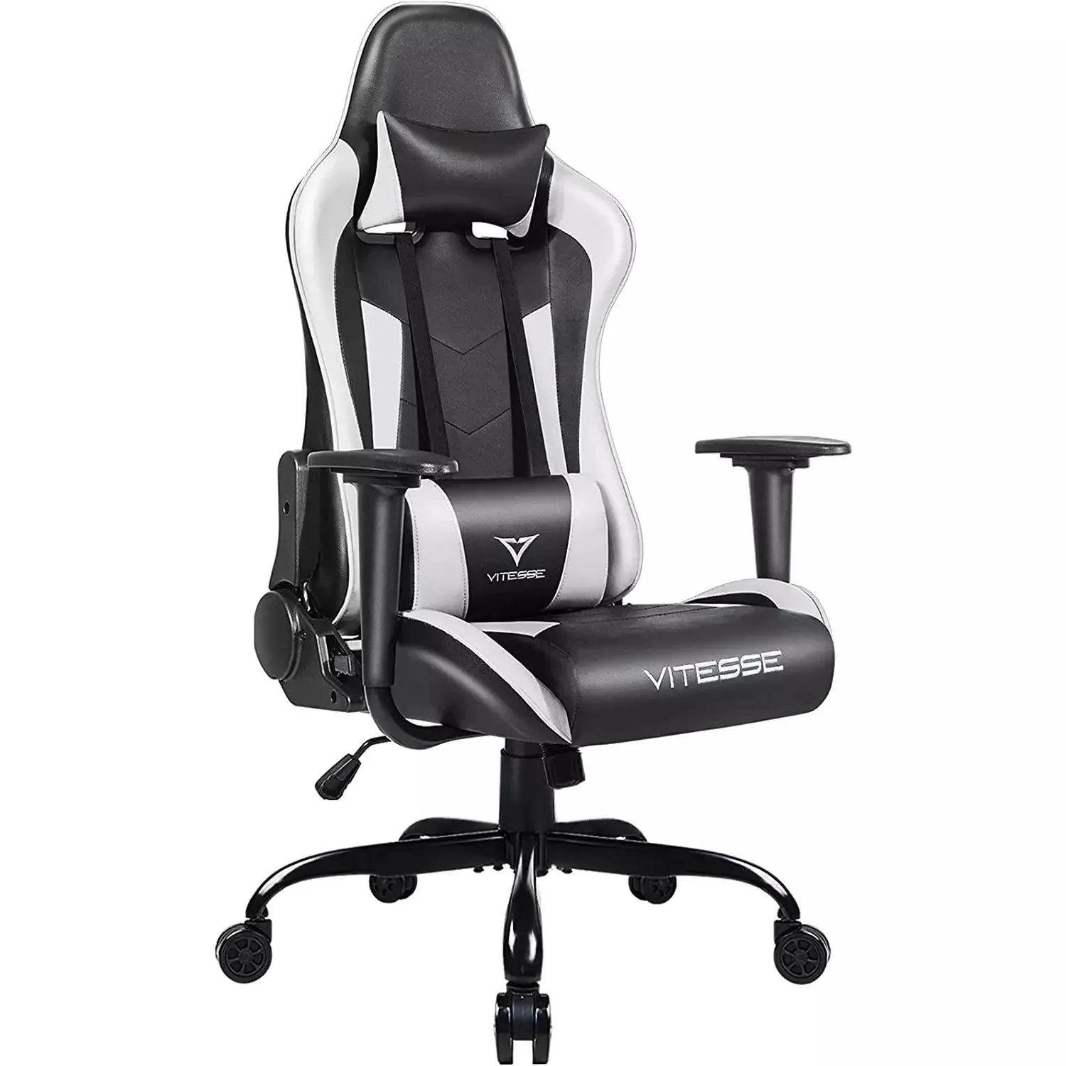 WALEAF Ergonomic Leather Gaming Chair, Reclining PC Gaming Chair - Image 34