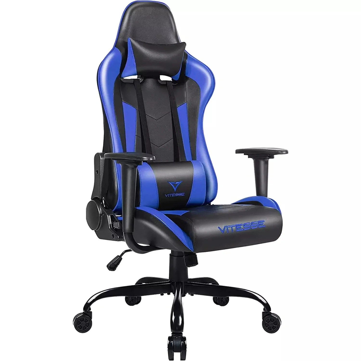 WALEAF Ergonomic Leather Gaming Chair, Reclining PC Gaming Chair - Image 53